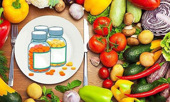 الفيتامينات في المنتجات لزيادة الطاقة